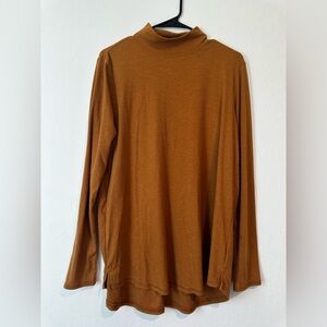 Wonderly Warm Amber Knit Top